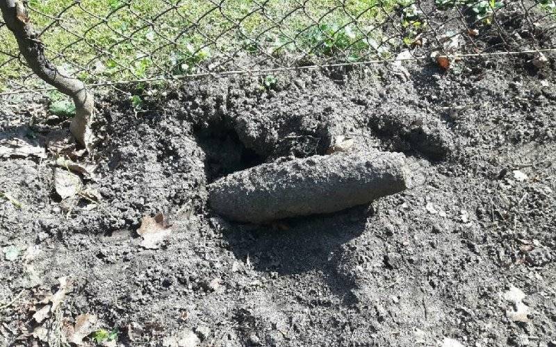 Pociski z czasów II Wojny Światowej odnalezione na terenie powiatu.