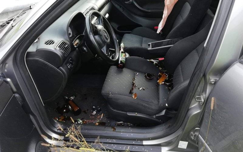 UWAGA ! Dwa samochody zderzyły się na DK44. ZDJĘCIA!