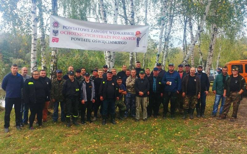 Strażacy rywalizowali w zawodach wędkarskich . ZDJĘCIA, WYNIKI!