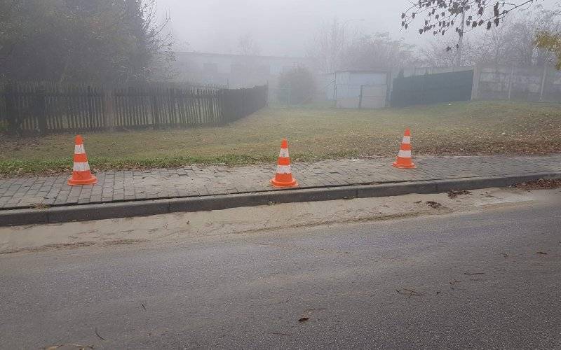 Awaria sieci wodociągowej w Oświęcimiu.