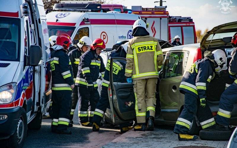 Dwa zdarzenia drogowe w gminie Chełmek. ZDJĘCIA!