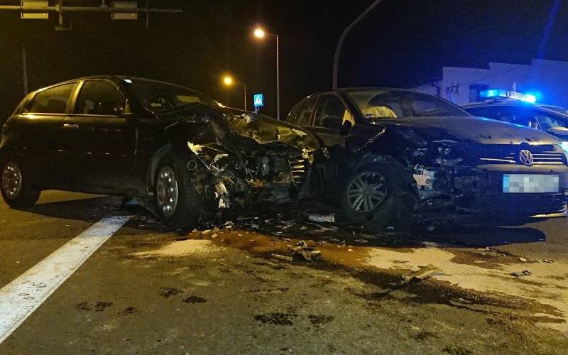 Wypadek drogowy w Chełmku na DW 780. ZDJĘCIA!