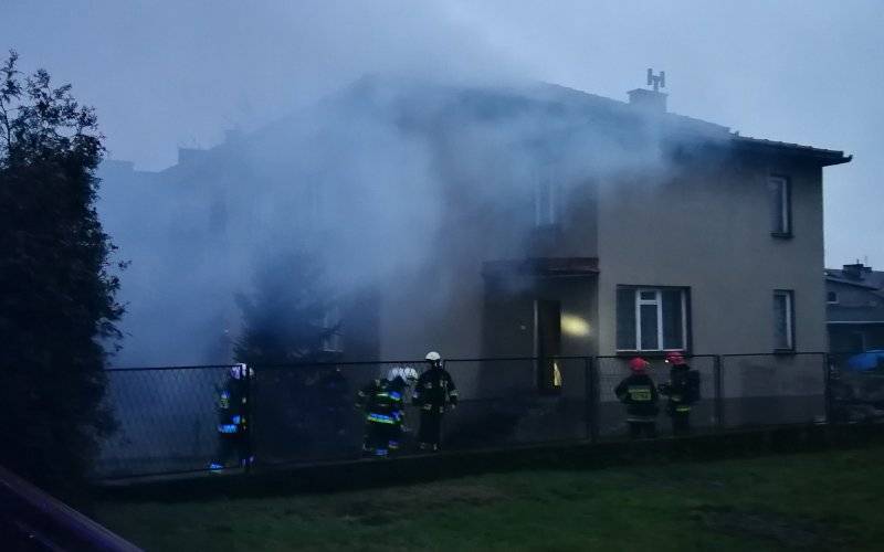 Pożar w Jawiszowicach. ZDJĘCIA, FILM !