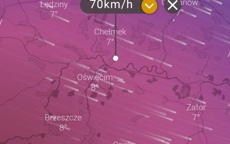 Ostrzeżenie przed silnym wiatrem. Najmocniej powieje w sobotę