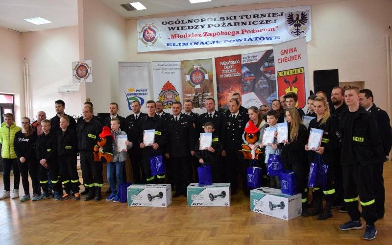 Eliminacje Powiatowe Ogólnopolskiego Turnieju Wiedzy Pożarniczej „Młodzież Zapobiega Pożarom”- ZDJĘCIA!