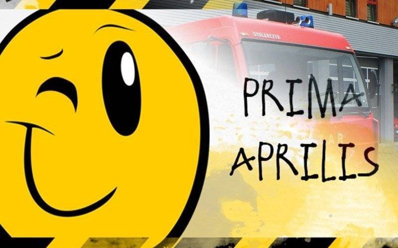 Prima aprilisowy dowcip związany z OSP Zaborze i przekazaniem im starmana