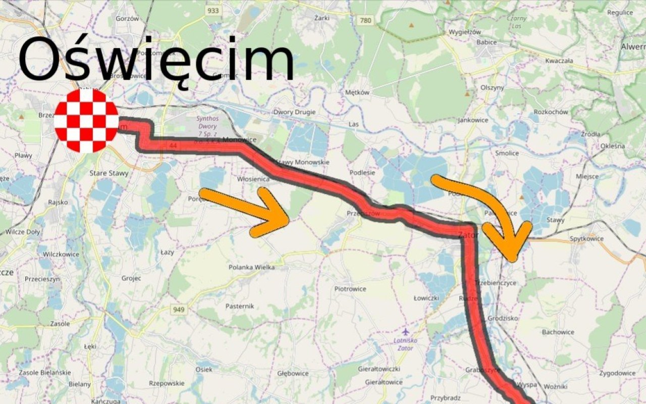 Karpacki Wyścig Kurierów – utrudnienia na drogach powiatu oświecimskiego