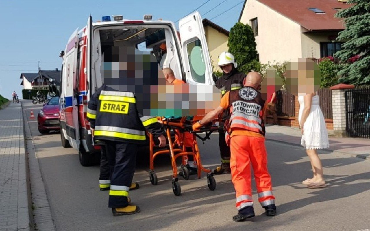 Zdarzenia drogowe z udziałem jednośladów w Osieku i Zasolu. ZDJĘCIA!