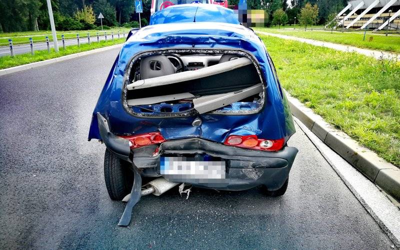 Pierwsze poważne zdarzenie od momentu załączenia świateł na ul.Chemików w Oświęcimiu – ZDJĘCIA!