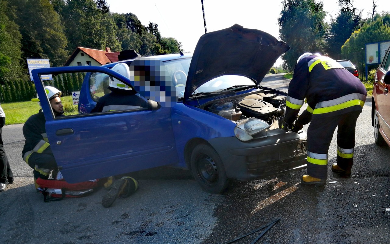 Pracowity poranek strażaków OSP i JRG – ZDJĘCIA!