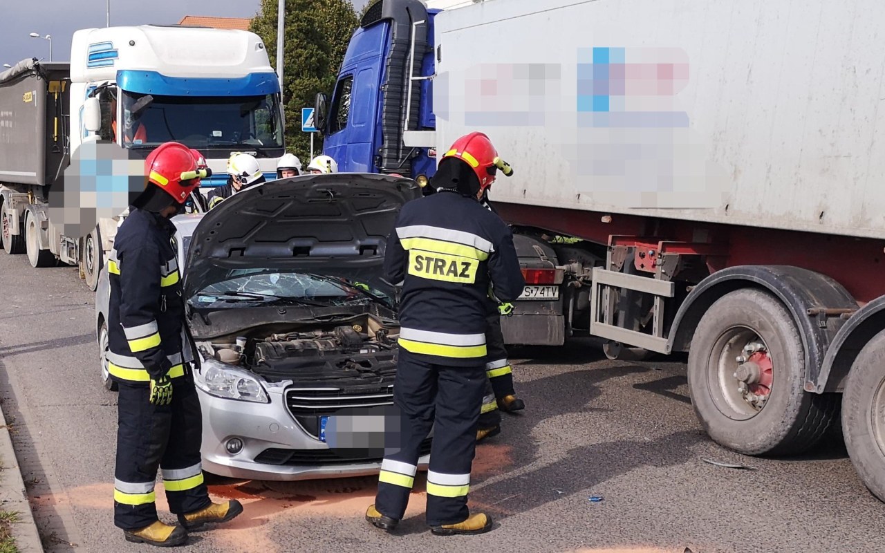 Wczorajsze zdarzenia drogowe w Oświęcimiu – ZDJĘCIA!