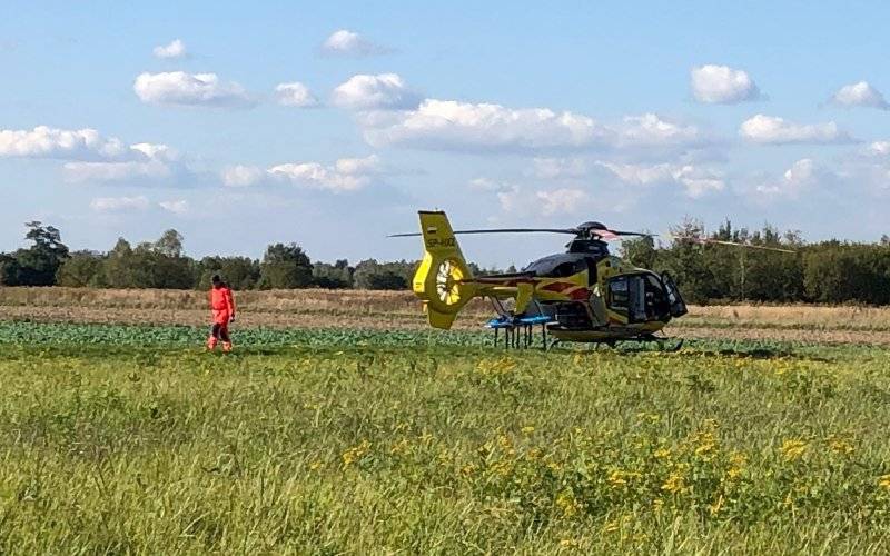 Interwencja śmigłowca LPR w gminie Kęty – ZDJĘCIA!