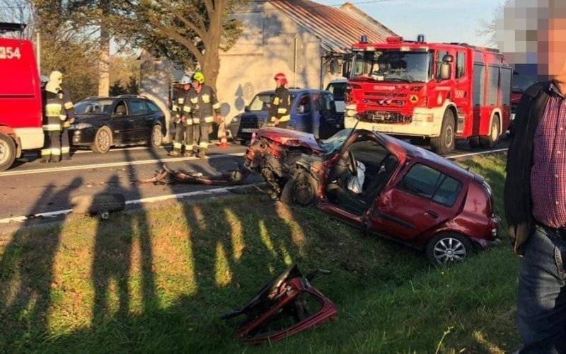 Po wypadku zablokowana DK52 w Kętach – ZDJĘCIA!