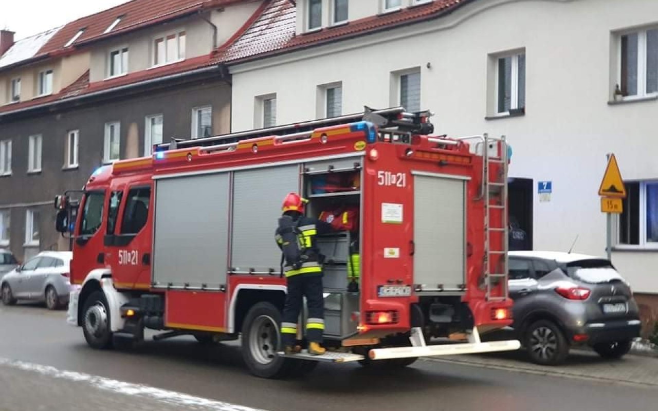 Zadymienie mieszkania w Oświęcimiu – ZDJĘCIA!