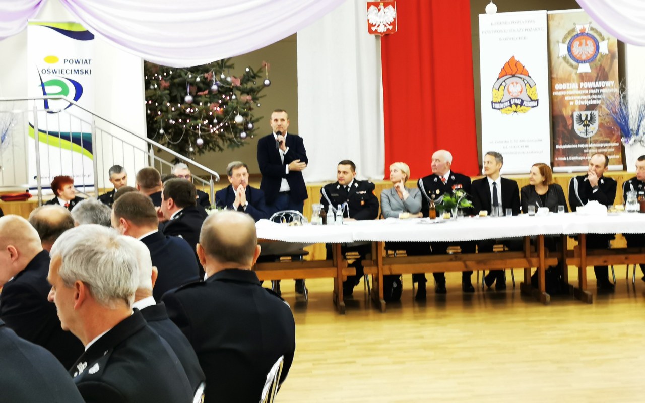 Uroczyste Posiedzenie Zarządu Oddziału Powiatowego ZOSP RP w Oświęcimiu
