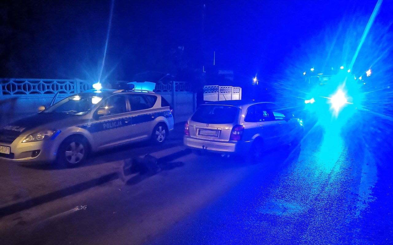 Policyjny pościg za pijanym kierowcą w Brzeszczach – ZDJĘCIA!