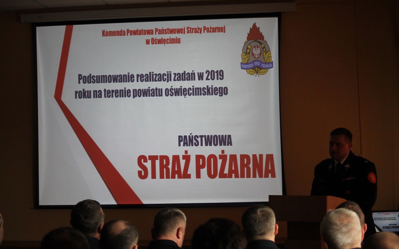 Narada podsumowująca działalność jednostek ochrony przeciwpożarowej w 2019 roku