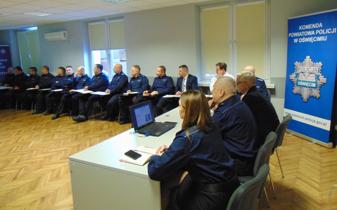 Podsumowanie działań Policji w 2019 roku na rzecz bezpieczeństwa mieszkańców powiatu oświęcimskiego