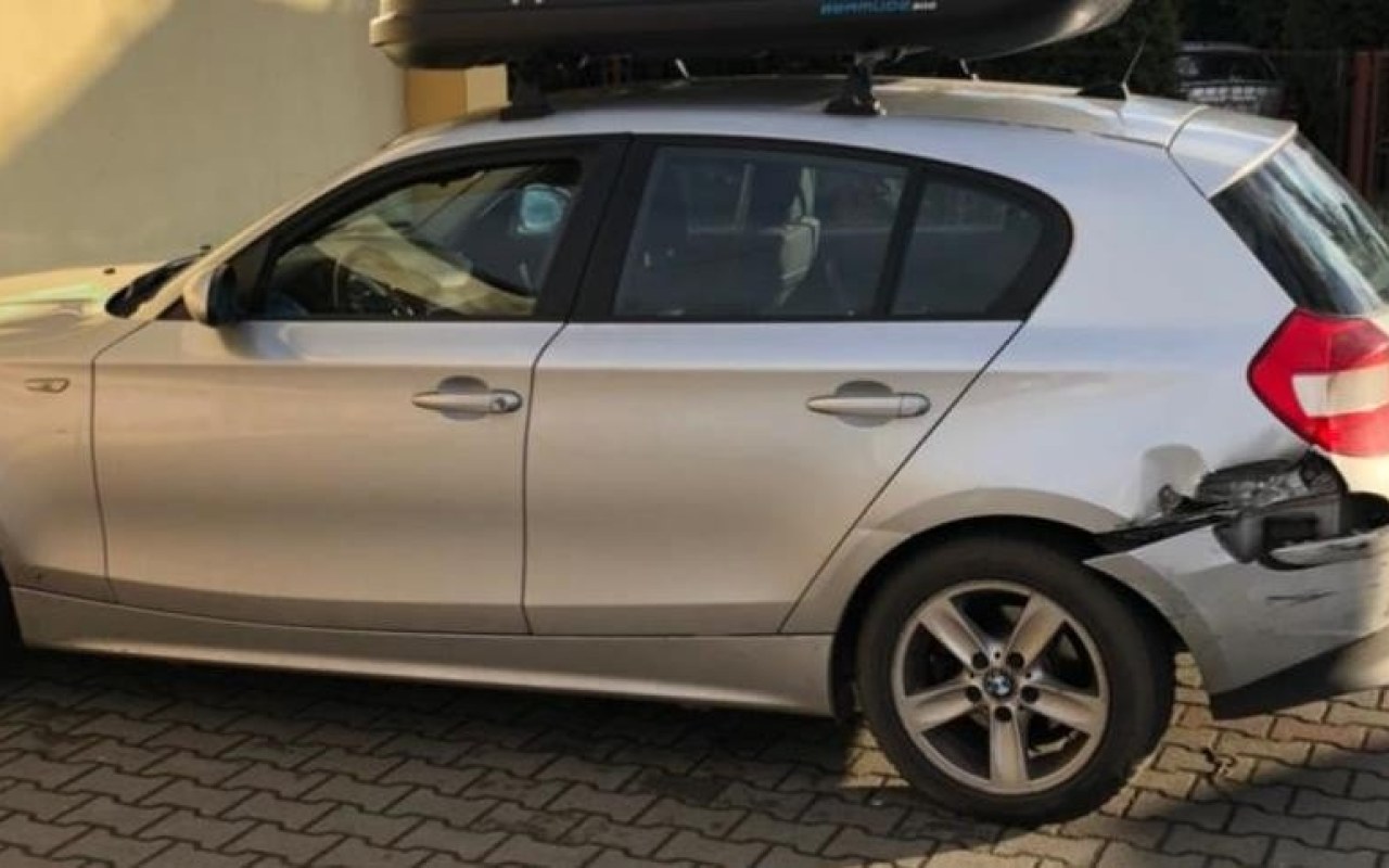 Kolizja w Rajsku. Nietrzeźwy kierowca …. nalegał aby wezwać Policję