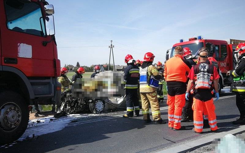 Tragedia na DK44 w Oświęcimiu. ZDJĘCIA, FILM!