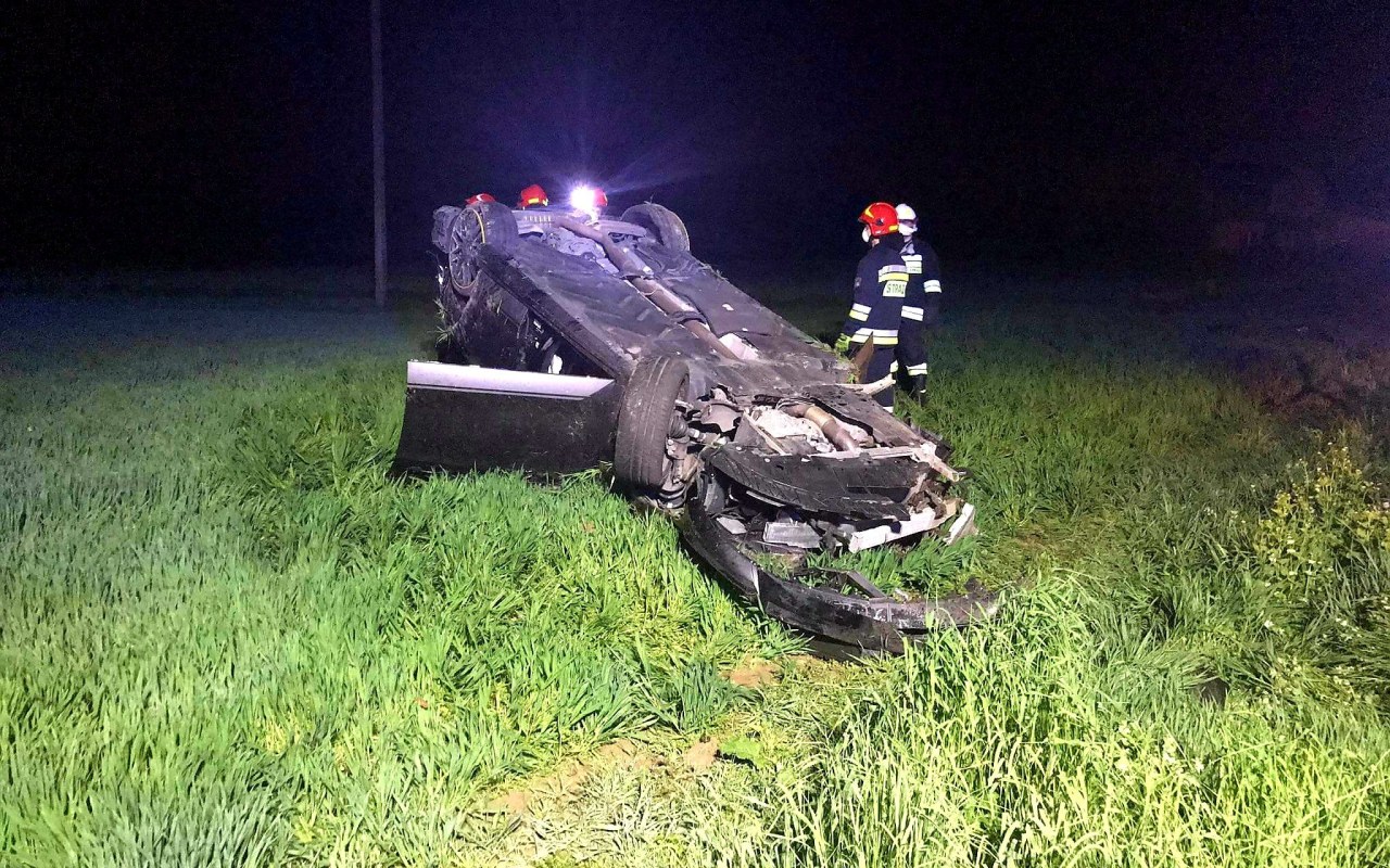 Graboszyce – Dachowanie, 5 osob poszkodowanych