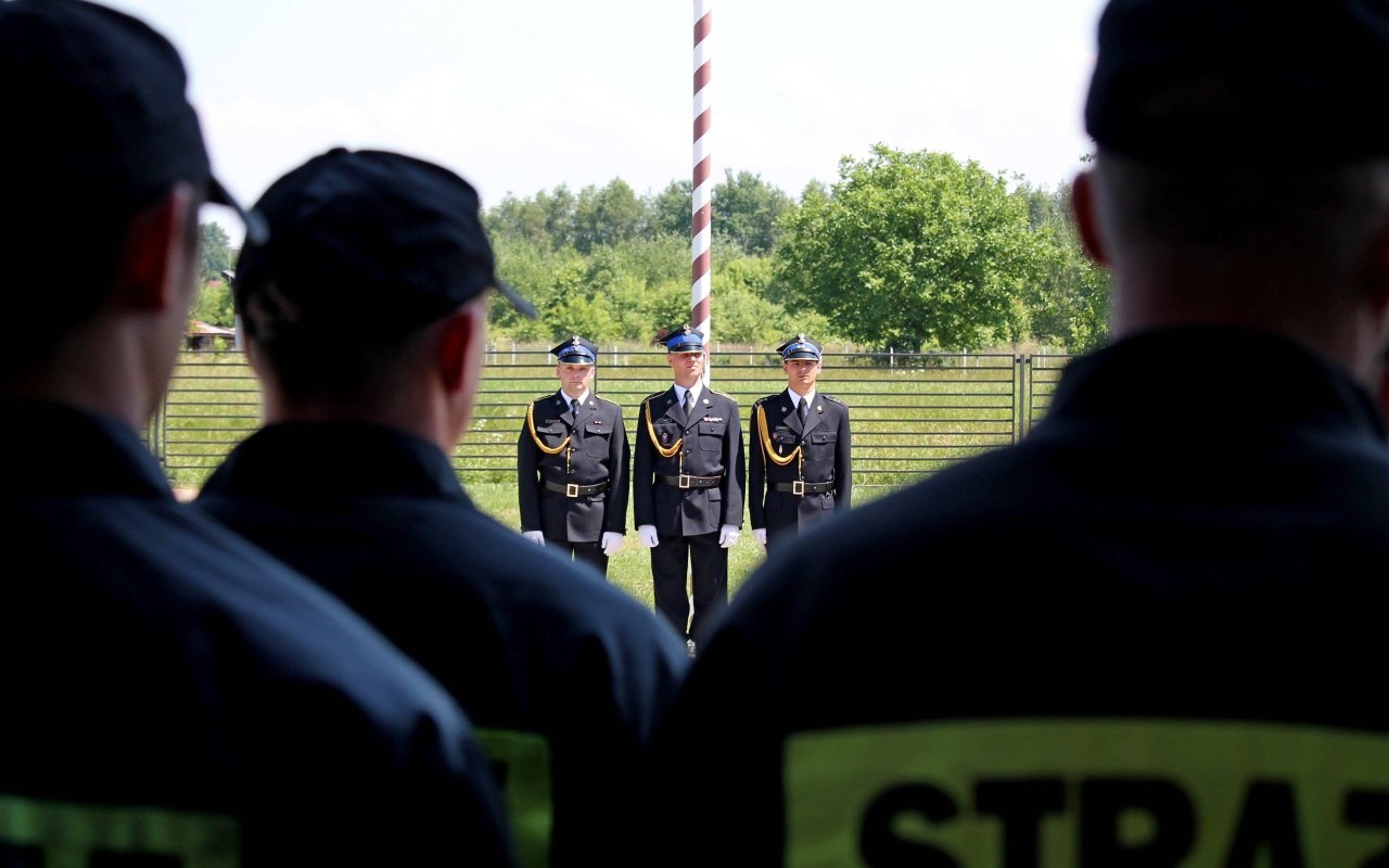 Strażacy PSP Oświęcim awansowani na wyższe stopnie służbowe
