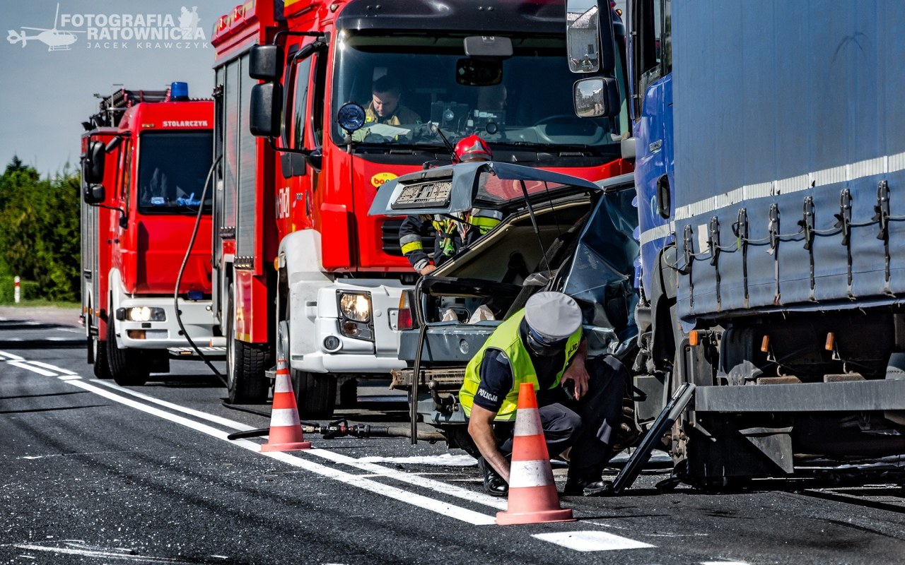 Niebezpieczny początek tygodnia na drogach powiatu oświęcimskiego – ZDJĘCIA!