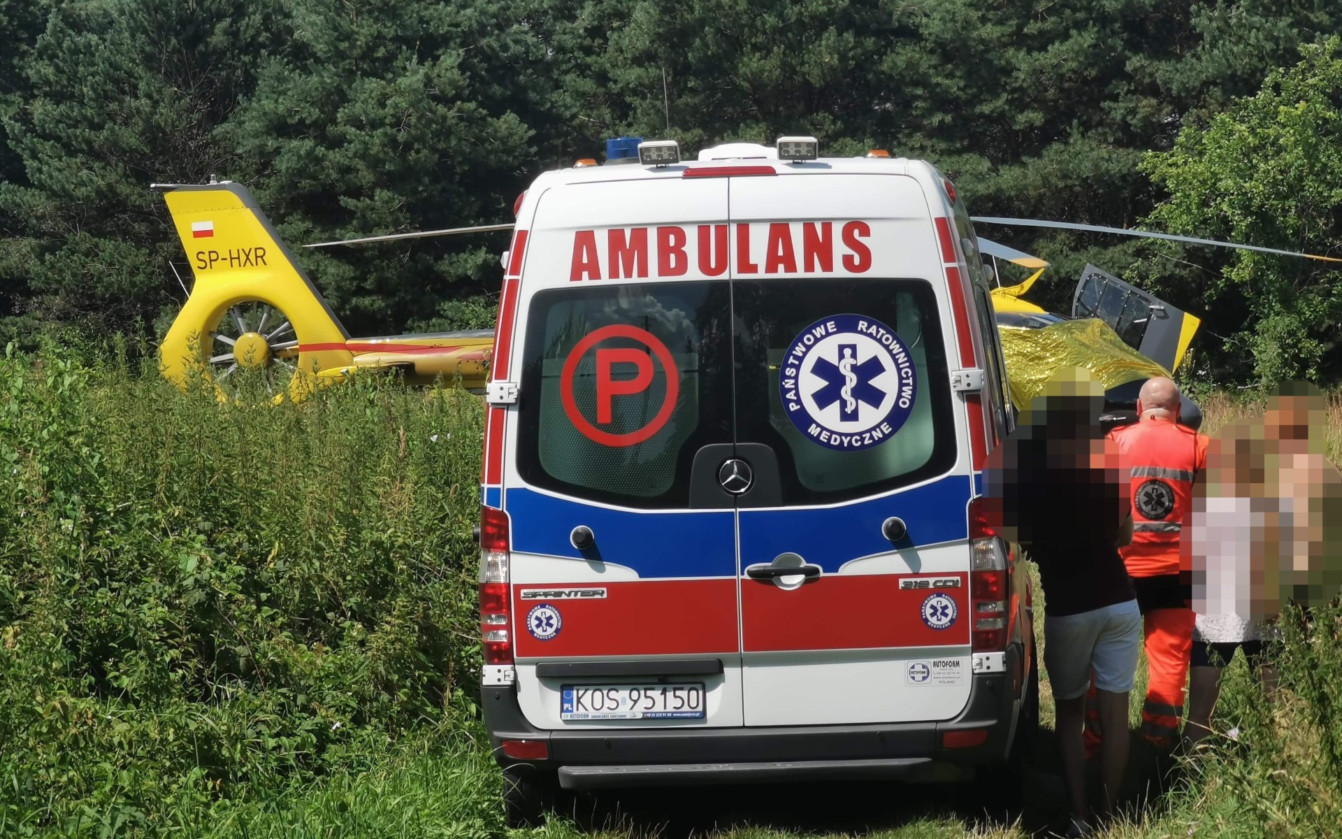 Nieszczęśliwy wypadek w Chełmku. Dziecko zachłysnęło się paliwem – ZDJĘCIA!