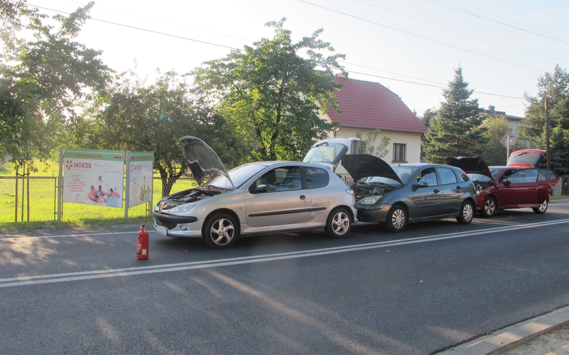Dwie osoby w poważnym stanie po wczorajszych zdarzeniach drogowych w Kętach i Zatorze