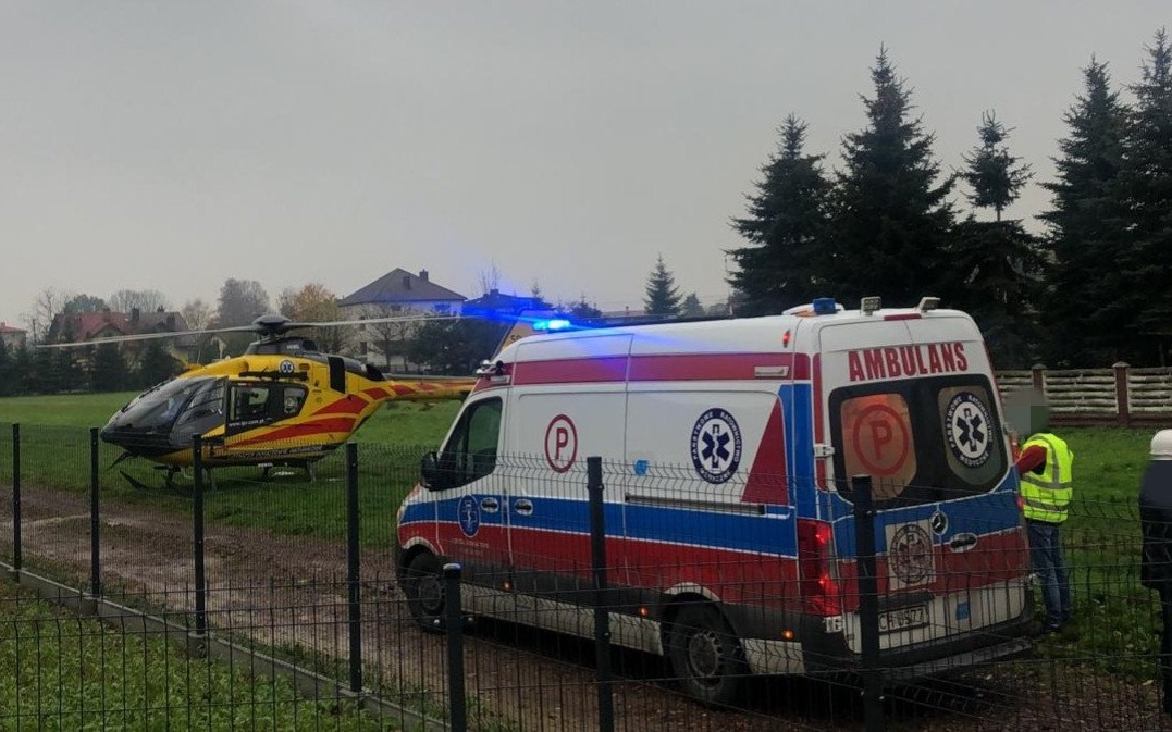 Kolejna interwencja Śmigłowca LPR w Oświęcimiu. ZDJĘCIA!