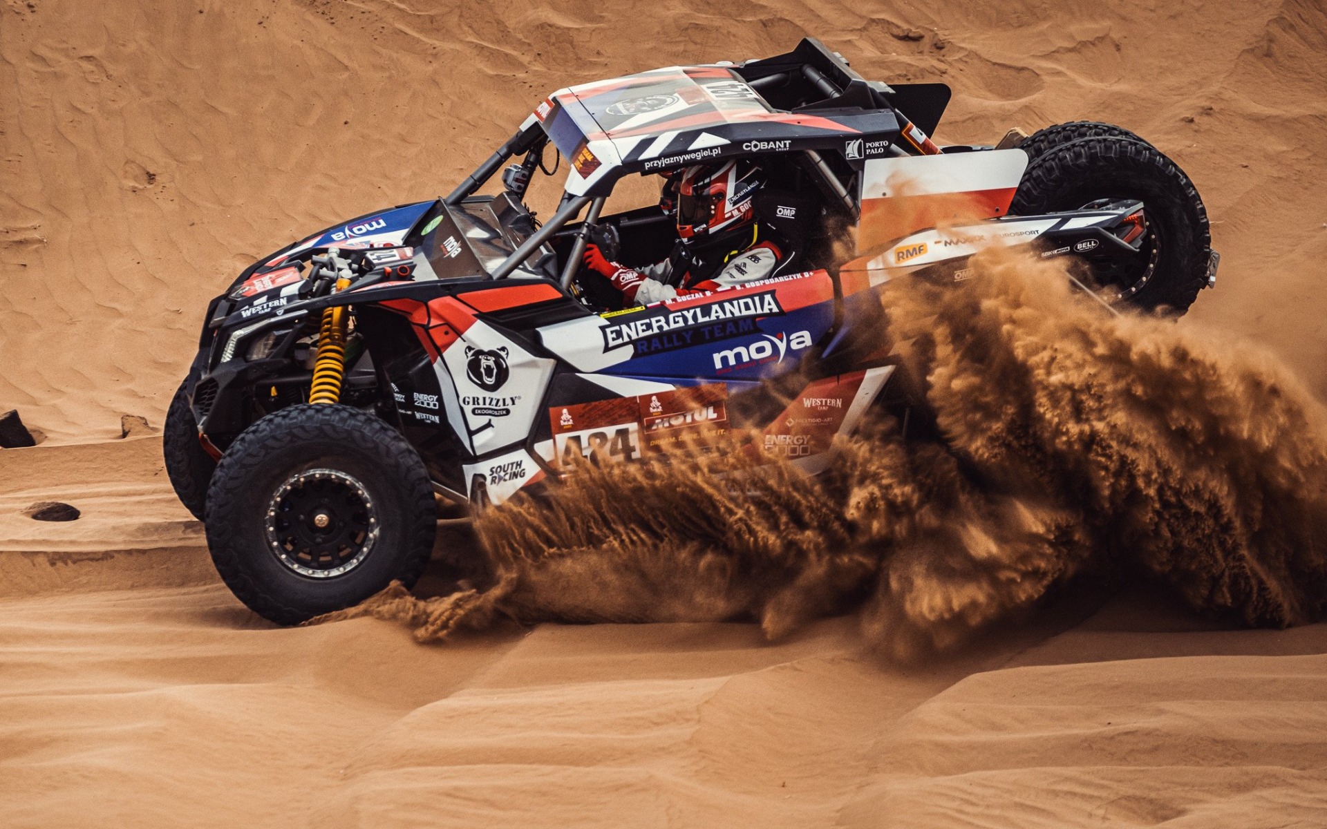 7 miejsce Michała Goczała z Energylandia Rally Team na mecie prologu Rajdu DAKAR 2021!