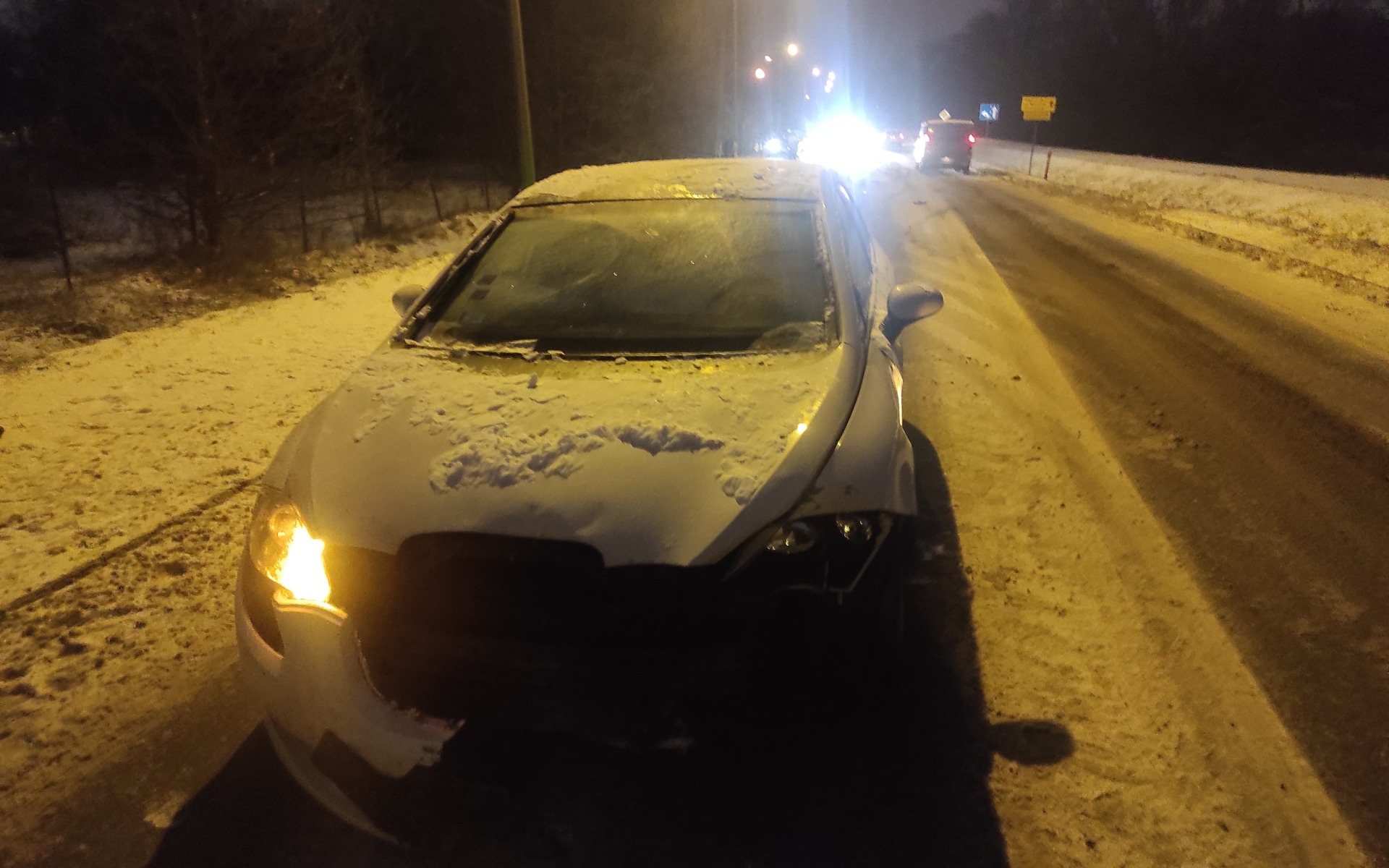 Zdarzenie drogowe na ulicy Legionów w Oświęcimiu- ZDJĘCIA!