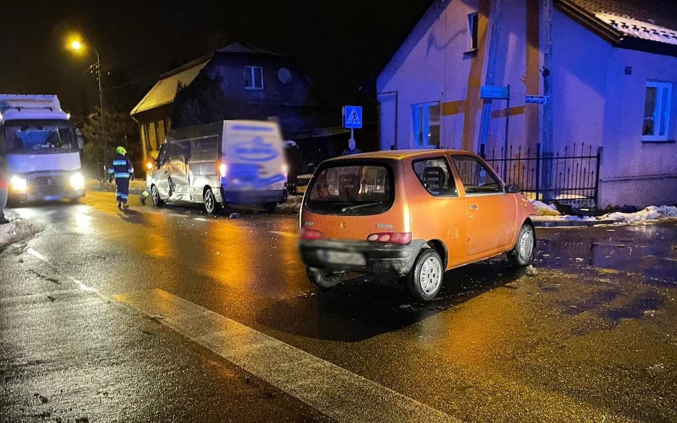 Wypadek na DW948 w Kętach. Obwodnica zablokowana