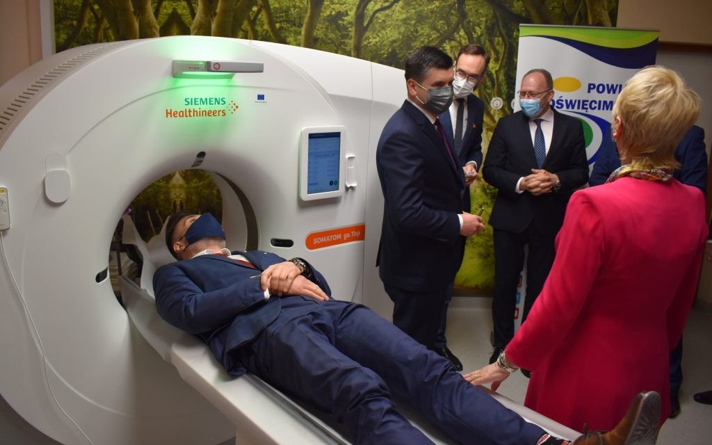 „Mercedes wśród tomografów” już służy pacjentom Szpitala Powiatowego w Oświęcimiu