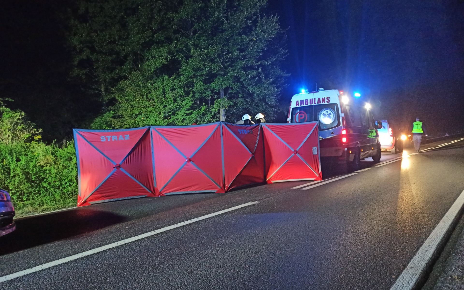 Śmiertelny wypadek we Włosienicy – ZDJĘCIA!