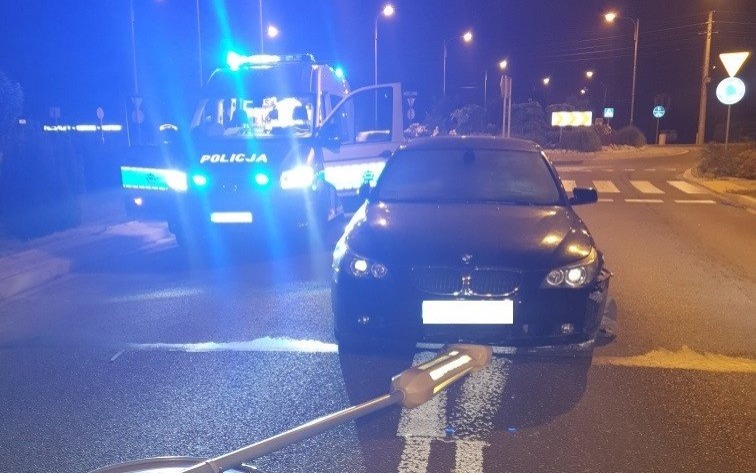 Pijany kierowca próbując uniknąć kontroli potrącił policjantów – ZDJĘCIA!