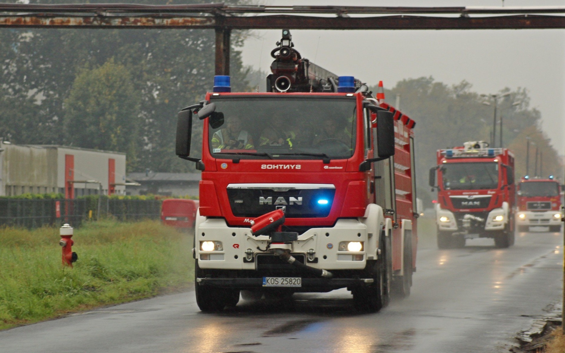 Ćwiczenia na terenie Synthos Dwory 7 z udziałem jednostek z całego województwa – ZDJĘCIA!