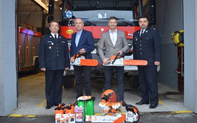 Nowy sprzęt dla strażaków z Przeciszowa