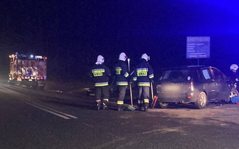 Wypadek w Głębowicach. Jedna osoba poszkodowana – ZDJĘCIA!