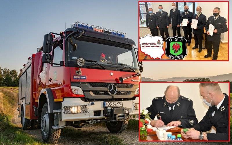Podpisano porozumienie o włączeniu OSP Bulowice do KSRG