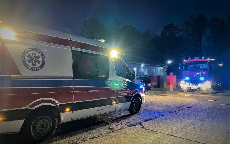 Auto z warsztatu samochodowego wezwało służby do wypadku – ZDJĘCIA!