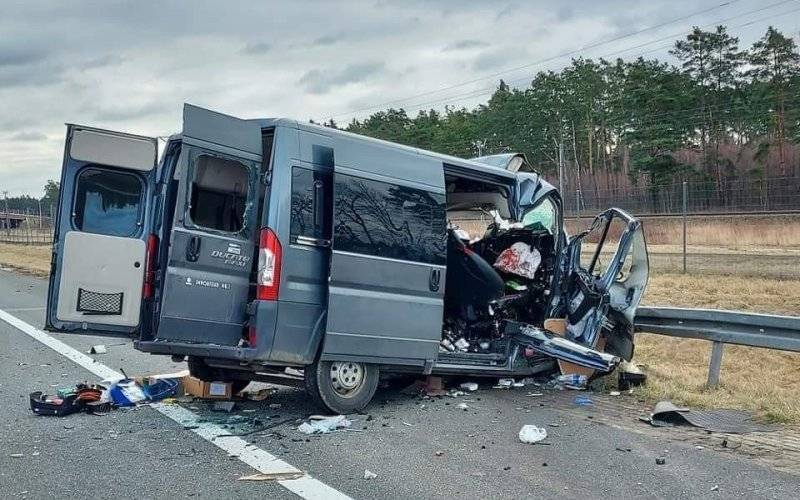 Tragedia na A4. Nie żyje czterech pracowników oświęcimskiej firmy – ZDJĘCIA!