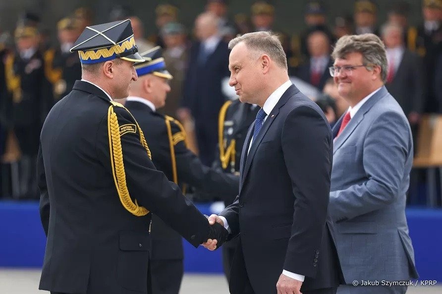 Były KP PSP w Oświęcimiu st.bryg. Piotr Filipek – awansowany do stopnia nadbrygadiera PSP