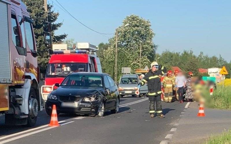 Poważny wypadek w Osieku. Trwa reanimacja motocyklisty – ZDJĘCIA!
