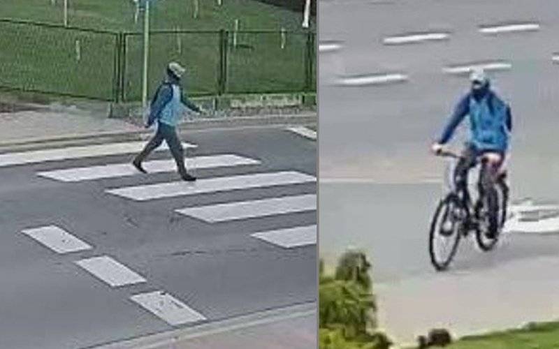 Poszukiwany sprawca kradzieży z włamaniem do garażu. Rozpoznajesz sprawcę? Powiadom Policję
