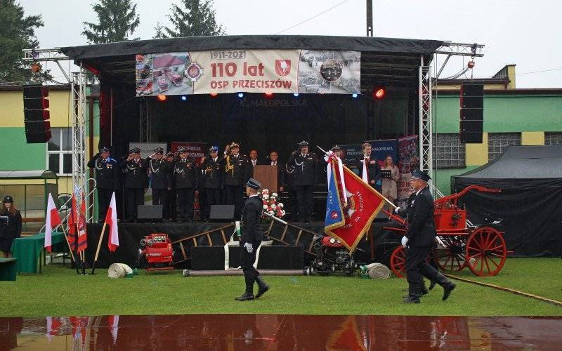 Strażacy z Przeciszowa świętowali 110-lecie powstania OSP!