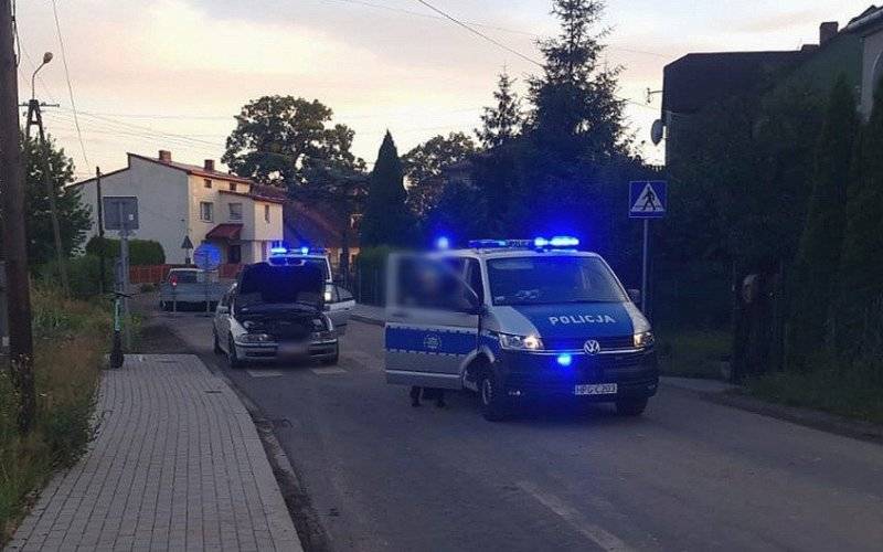 Policyjny pościg za BMW w Oświęcimiu – FOTO!