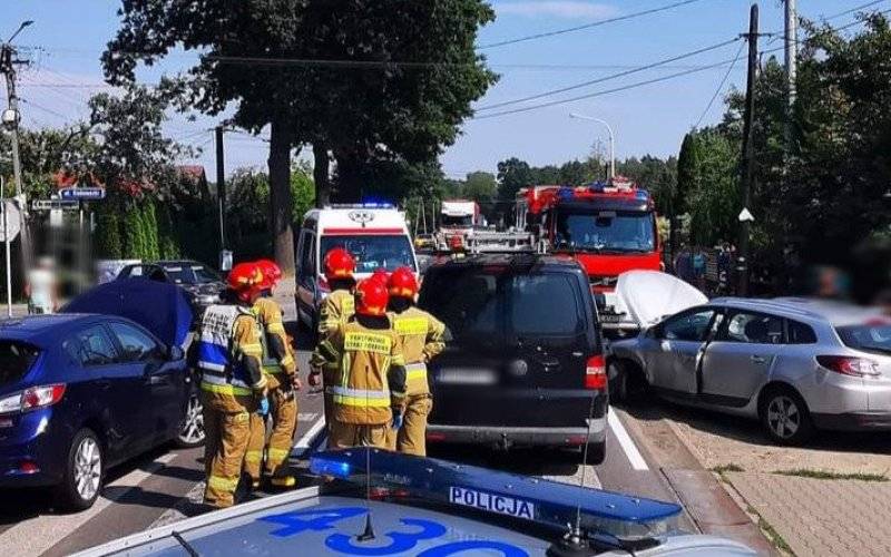 Wypadek w Chełmku. Zablokowana DW780 – ZDJĘCIA!