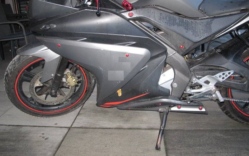 Pijany kierowca wjechał w małoletniego motocyklistę