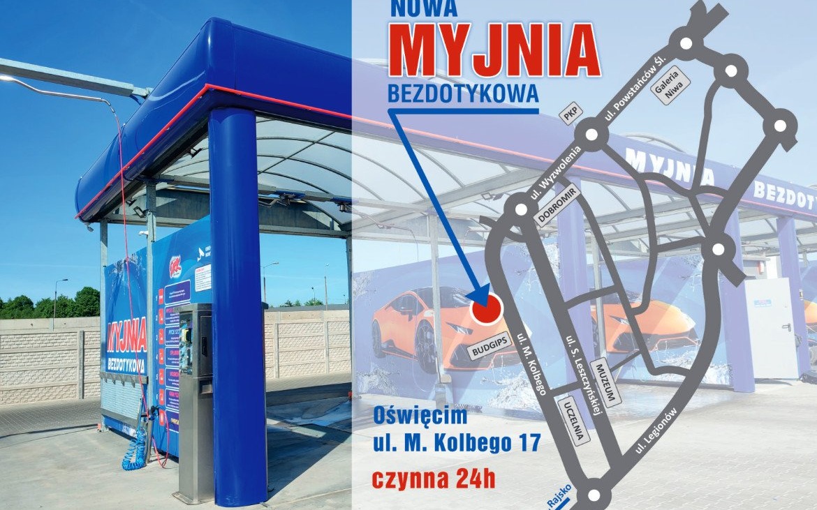 W Oświęcimiu powstała nowa super myjnia samochodowa